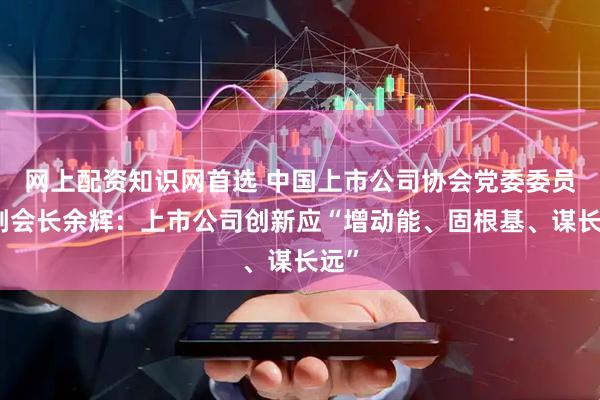 网上配资知识网首选 中国上市公司协会党委委员、副会长余辉：上市公司创新应“增动能、固根基、谋长远”