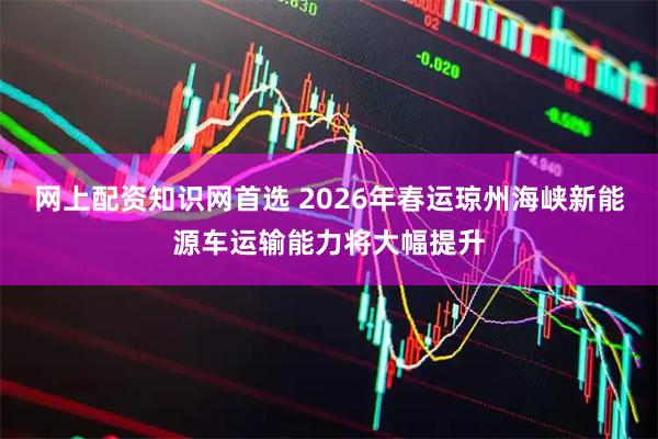 网上配资知识网首选 2026年春运琼州海峡新能源车运输能力将大幅提升
