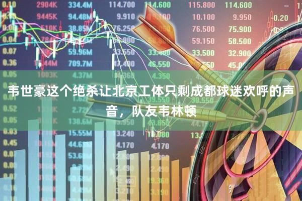 韦世豪这个绝杀让北京工体只剩成都球迷欢呼的声音，队友韦林顿